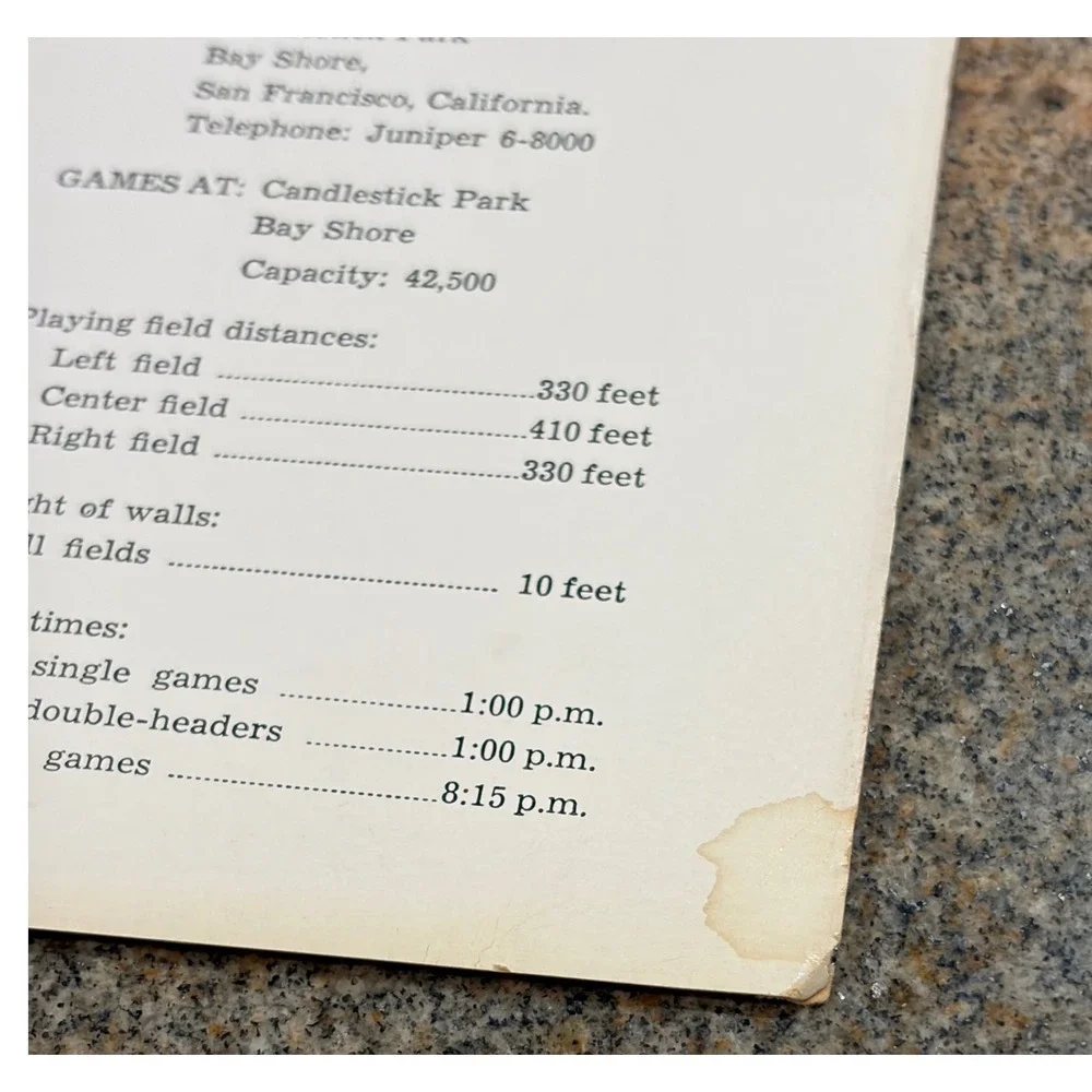 N/A vintage 1961